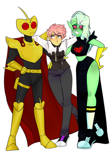 Two of my main fictional crushes, Lord Dominator and Lord Stingray