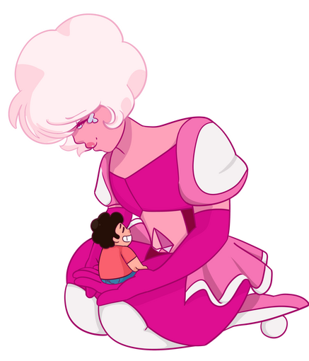 Pink Diamond and Steven