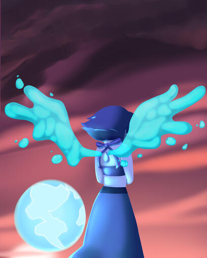 Lapis Lazuli Painting